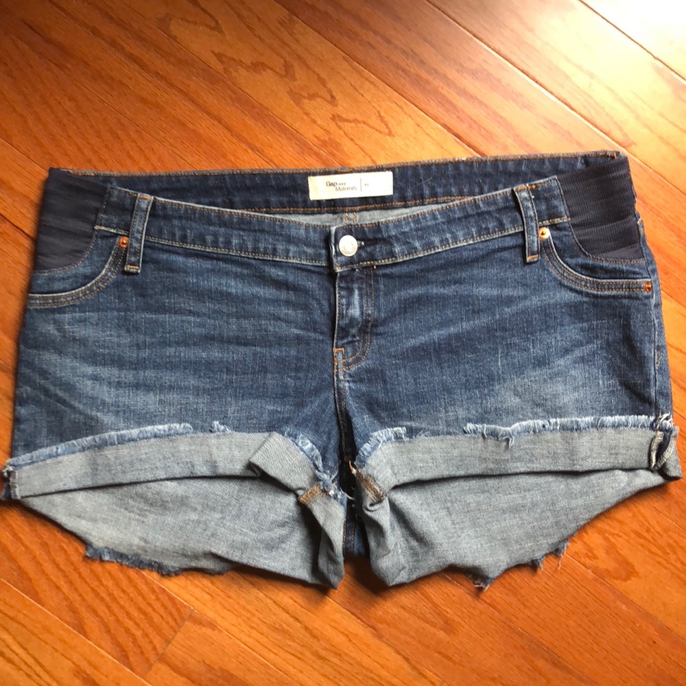 Gap Maternity jean shorts
